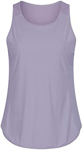 Kadın Kravat Geri Yoga Tops Egzersiz Gömlek Nefes Yoga Gömlek Spor Giyim Racerback Tankı Üstleri