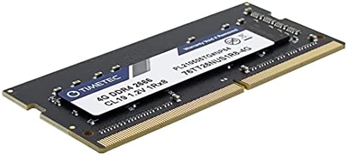 Tımetec DDR4-2666 4 GB Yedek Synology için D4NESO-2666-4G Olmayan ECC Tamponsuz SODIMM (Uyumlu için RS820RP+, RS820+, DS920+,