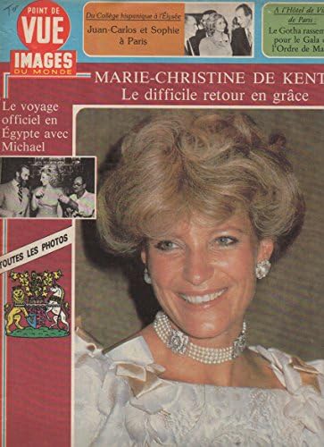 1987 French Gossip Magazine: Point De Vue Images Du Monde - Marie-Christine De Kent: Le difficile retour en grace