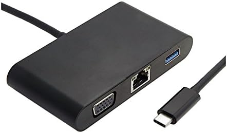 USB-C USB 3.1 Tip-C VGA USB OTG Gigabit Ethnernet Ses Kadın şarj adaptörü Laptop için