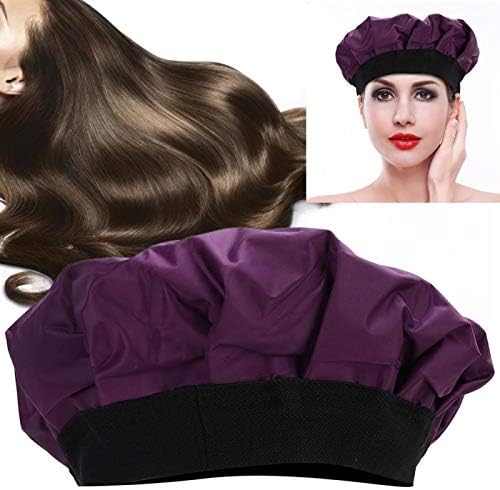 Okuyonic Saç Bakım Şapka, Termal Tedavi Saç Şapka Dokunmamış Kumaş Su Geçirmez Kadınlar için Bakım Saç Berber Dükkanı için kullanmak