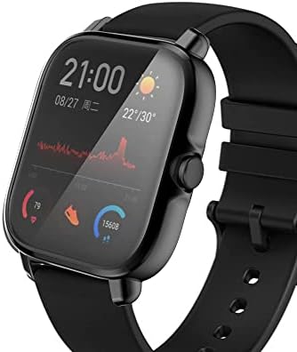 TenCloud Kılıfları ile Uyumlu Amazfit GTS 3 Smartwatch Erkek Kadın İzle Vaka Yumuşak TPU Darbeye Tampon Kapak Ekran Koruyucu