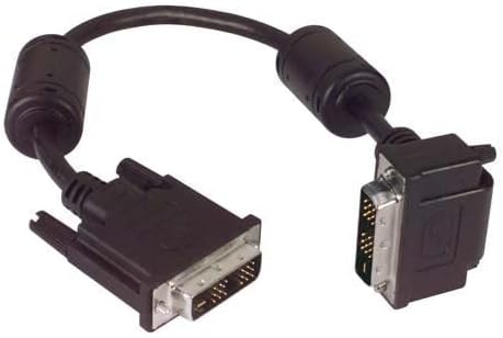L-Com/Sonsuz Elektronik-DVIDS-RA2 - 10-DVI - D Tek Bağlantı DVI Kablosu Erkek / Erkek Dik Açı, Üst 10.0 ft
