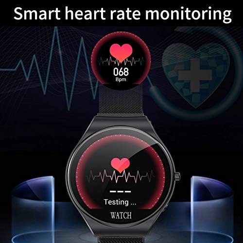 LTLJX Aktivite Spor Izci Izle, IP67 Su Geçirmez Smartwatches ile Kalp Hızı, Kan Basıncı, Uyku Monitör, Kalori Sayacı, 8 Spor