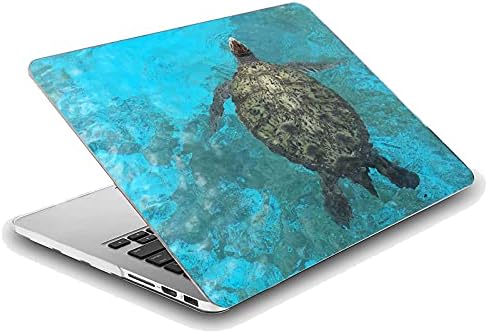 Dizüstü Plastik Sert Kabuk Kılıf ile Uyumlu MacBook Pro 14 inç Modeli A2442 ile M1 Pro / Max Çip, 2021 Yayın (Deniz Kaplumbağası