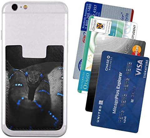 3D Yılan Telefon Cüzdan, telefon Kredi kartı tutucu 3 m Yapıştırıcı Üzerinde Sopa Cüzdan Cep Kılıf Mate için Cep Telefonu için