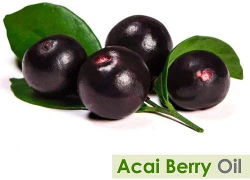B-URBAN Acai Berry (Euterpe Oleracea) Yağı Terapötik Taşıyıcı Yağ Aromaterapi için %100 Doğal Seyreltilmemiş Saf Yağ / 50ML /