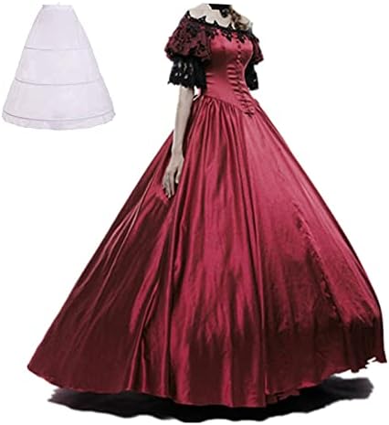 LY-VV Bayan Marie Antoinette Rokoko Balo Gotik viktorya dönemi tarzı elbise Kostüm