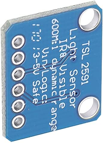 TSL2591 ışık sensörü, Yüksek Dinamik Dijital ışık Sensörü için Pimli ışık Sensörü Yüksek Dinamik Dijital ışık Sensörü