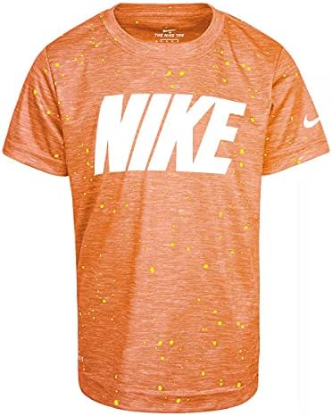 Nike Little Boys Dri-FİT Blok Yığılmış Grafik Tişört