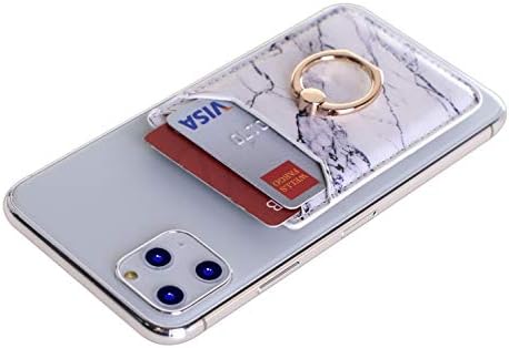 RFID Şişirme Telefon Kartı Tutucu ile Telefonun Arka için Halka, sopa-on Yapıştırıcı Kredi Kartı Cüzdan Cep Cep Telefonları için