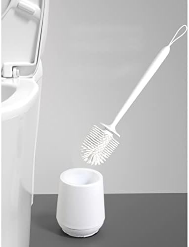 GTTGXS Yaratıcı Tuvalet Fırçası Set Dikey Plastik Silikon Hiçbir Ölü Köşe Yumuşak Saç Tuvalet Uzun Saplı Fırça (Renk: B)