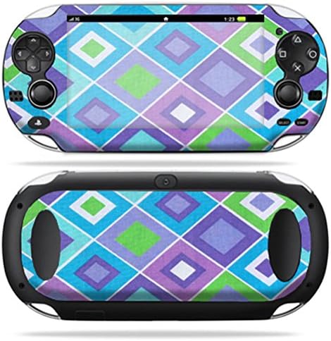MightySkins Cilt ile Uyumlu PS Vita PSVİTA Playstation Vita Taşınabilir wrap Sticker Skins Pastel Argyle