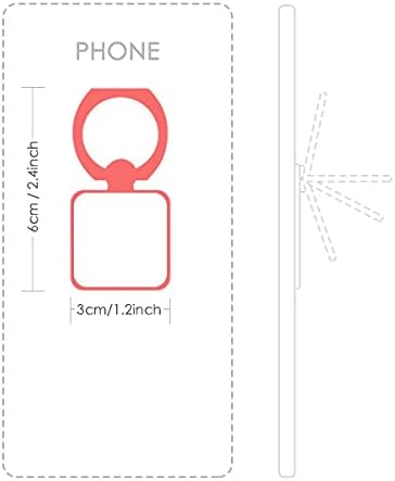 Fiş Soket Devre Şeması Desen Kare Cep Telefonu Halka Standı Tutucu Braketi Evrensel Destek Hediye