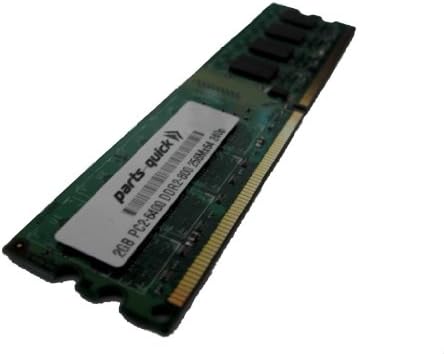 2 GB Bellek için EliteGroup (ECS) G41T-M8 Anakart DDR2 PC2-6400 800 MHz DIMM Olmayan ECC RAM Yükseltme (parçaları-hızlı Marka)