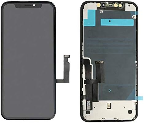 RepairPartsPlus ıçin iPhone 11 Ekran Değiştirme LCD Dokunmatik Digitizer Prim Kiti (6.1, A2221 / A2111 / A2223) + Arka Plaka