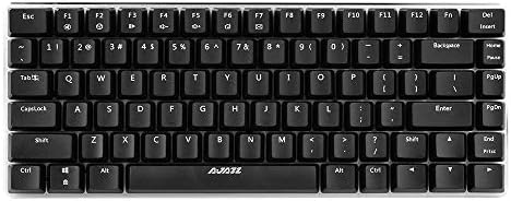 Docooler Mekanik Klavye Oyun E-Spor Klavye 82 Tuşları USB Kablolu Anti-Gölgelenme için PC Dizüstü Dizüstü Masaüstü AJAZZ AK33