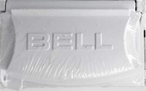 Hubbell MX1250W Flip Hava Koşullarına Dayanıklı Kapak Evrensel Metal 12-in-1 Çıkış Açık Priz Koruyucu, 1-Gang, Beyaz
