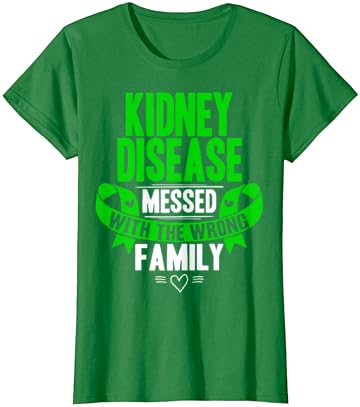 Kronik Böbrek Hastalığı T-Shirt-CKD Farkındalık Tee