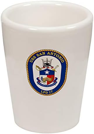 Express It En iyi Atış Camı-ABD Donanması USS San Antonio (LPD 17), (crest)