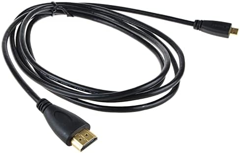 WeGuard 6ft Mikro HDMI HDMI 1080 P A/V HD TV Video o kablo kordonu Kurşun Değiştirme için GoPro Hero 4 Siyah Gümüş Kahraman 3