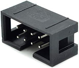HONJIE 8Pin (2x4 Pins) 2.54 mm Pitch Düz Konnektör Pin IDC Kutusu Başlıkları- (15 Adet)