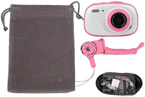 HAOX Mini Kamera, Çocuk Kamerası, Sürekli Çekim için Normal Çekim (Pembe, Mavi)