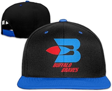 SHKUK Buffalo Braves Moda Beyzbol Ayarlanabilir Kalça Pop Şapka Serin beyzbol şapkası Serin Şapka Unisex, Erkekler ve Kadınlar