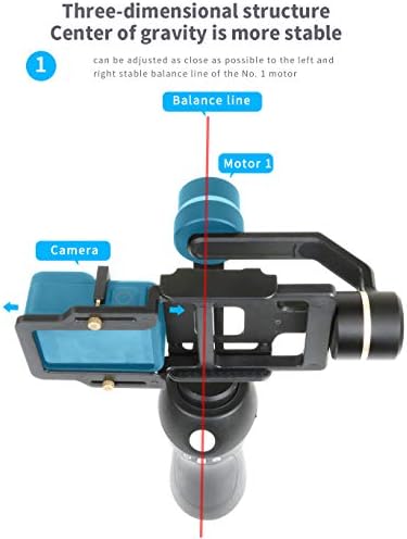 XT-XINTE Eylem Kamera Anahtarı Adaptörü Dağı Plaka Atel Plastik GoPro için Uyumlu / DJI Osmo Cep 4 3 / Zhiyun El Gimbal (Metal