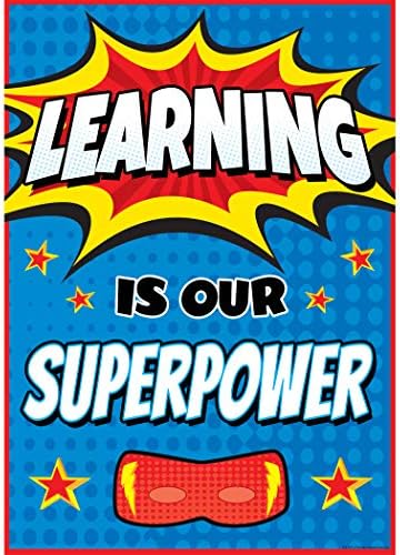 Öğretmen Kaynakları Yarattı 7419 Öğrenme Süper Gücümüzdür Pozitif Poster