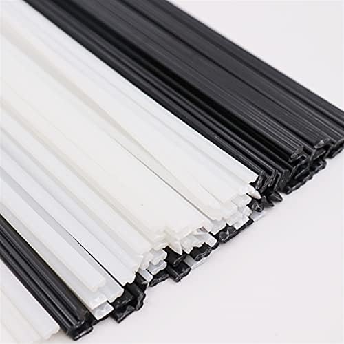 Kaynak teli Kolay Eriyik Kaynak Çubukları Siyah / Beyaz uzunluk 25 cm ABS/PP/PE / PPR plastik kaynak çubukları araba tampon tamir