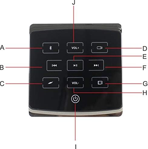 MLDSN Akıllı Ev Ses 2/4 Kanal Mini Inwall Dokunmatik Anahtar Bluetooth Amplifikatör ile USB, TF, kablosuz Uzaktan Kumanda, güç