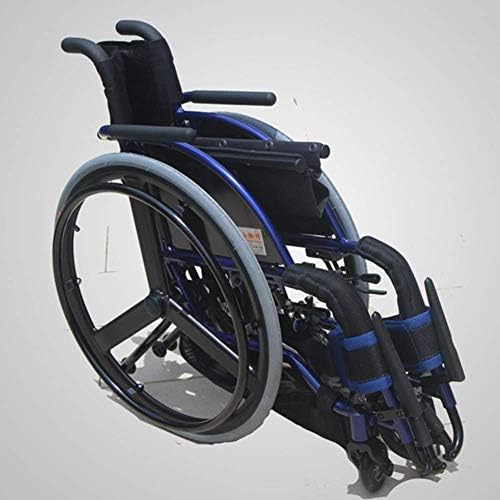 CHUNSHENN Tıbbi Rehabilitasyon Koltuğu, Tekerlekli Sandalye,Hafif Katlanır Tekerlekli Sandalye Sürüş Tıbbi Yetişkin Tıbbi Malzemeler,