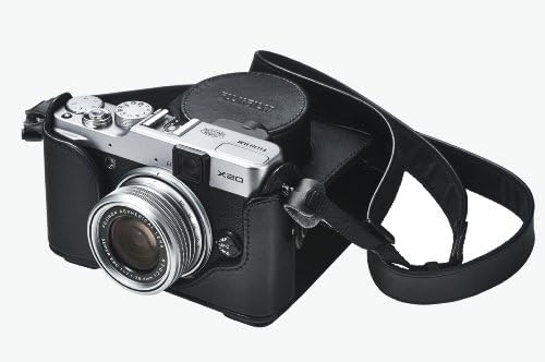 Fujifilm X20 Kamera için Deri Kılıf (Siyah)