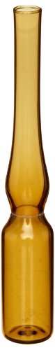 Kimble 12040G-1 Amber Borosilikat Cam 1 ml Kesilmiş Kök Puanı-Break Ampul (144 Vaka)