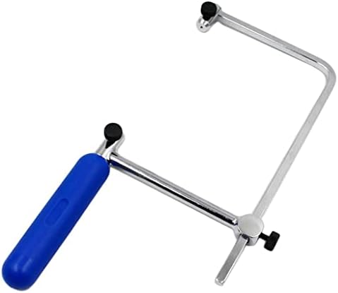 Esquirla Kuyumcular Testere Çerçeve Ayarlanabilir Çerçeve Olmadan DIY Takı Taş Testere Aracı-Mavi, ASB500