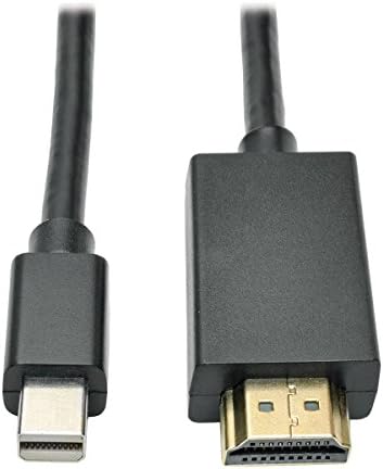 Tripp Lite Mini Displayport - HD Kablo Adaptörü, MDP-HDMI (M/ M), MDP2HDMI, 1080p, 6 ft. (P586-006-HDMI),Siyah