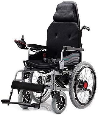 BJL-Tekerlekli Sandalye Elektrikli Tekerlekli Sandalye, Katlanır Akıllı Engelli Yaşlı Dört Tekerlekli Bakım Tekerlekli Sandalye,