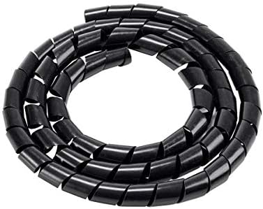 Monoprice Spiral Sarma Bantları-15mm x 1.5 m Siyah 3'lü Paket