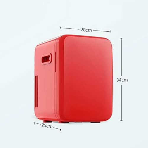 MERSHAO Mini Buzdolabı 6-10 Litre, taşınabilir soğutucu ve ısıtıcı, AC + DC Güç için Yatak Odası, Araba, Seyahat; Cilt Bakımı,