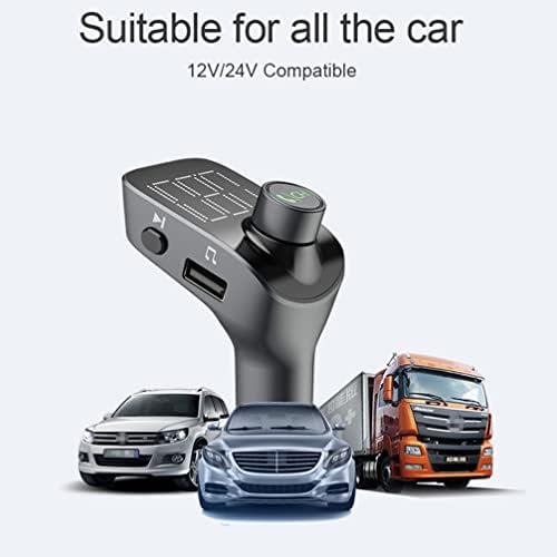 FAVOMOTO 1 PC araba şarjı USB Kablosuz T15 Araç Ses Adaptörü Araba Radyo Verici MP3 Müzik Çalar için Araç Araba