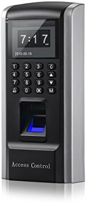 Biométricos huella dactilar y contraseña y RFID seguridad entrada de puerta Control de acceso Terminal