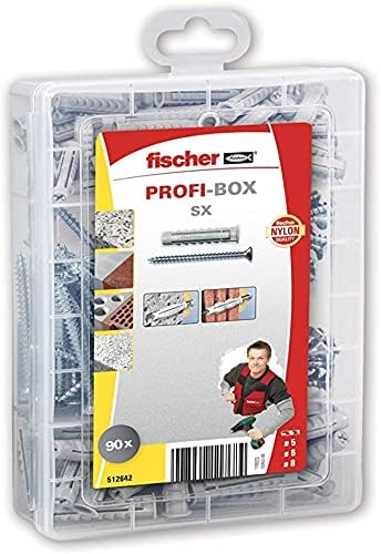 Fischer 512642-Evrak Çantası 90 Tacos SX 5/6/8 + Vidalar