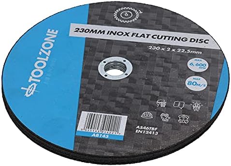 Açı Öğütücü Bıçak Metal Kesici 15pk için 9 230mm Inox Yassı Çelik Kesme Diskleri