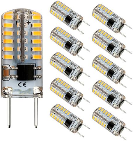 Reelco G8 LED ampul Mini T4 Bankası Bi-pin 20 W halojen Xenon yedek ampul Dim 2.5 Watt 6000 K günışığı beyaz 120 V altında sayaç
