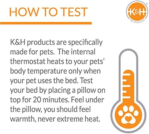 K & H PET ÜRÜNLERİ Açık ısıtmalı Kitty Evi kedi barınak Realtree Kenar Camo 19X22X17 İnç