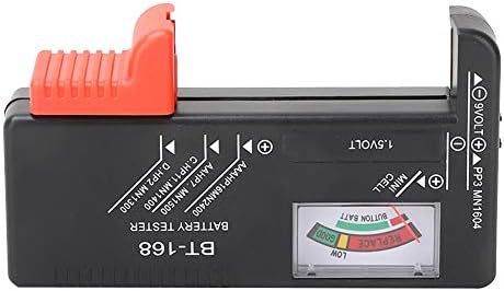 Analog pil test cihazı BT-168 Dijital Pil Kapasitesi Volt Test Cihazı için 1.5 V AA AAA 9 V Pil Evrensel Pil Checker