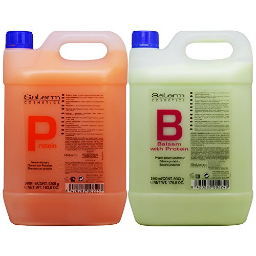Salerm Protein Şampuan ve Balsam Kremi 5100ml Duo Set