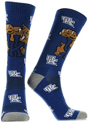 TCK Kentucky Wildcats Çorap Mürettebat Uzunluğu Çorap Kargaşa