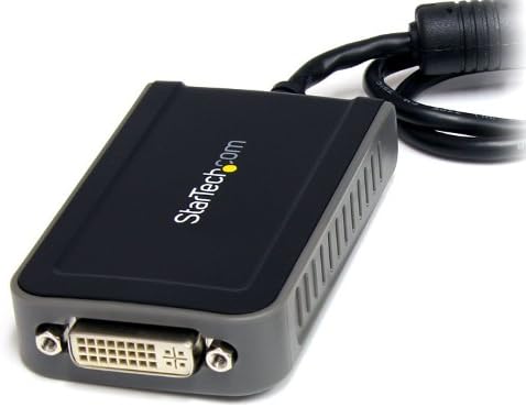 StarTech.com USB-DVI Harici Video Çift veya Çoklu Monitör Ekran Kartı Adaptörü - 1440x900-USB-DVI Grafik Adaptörü M / F